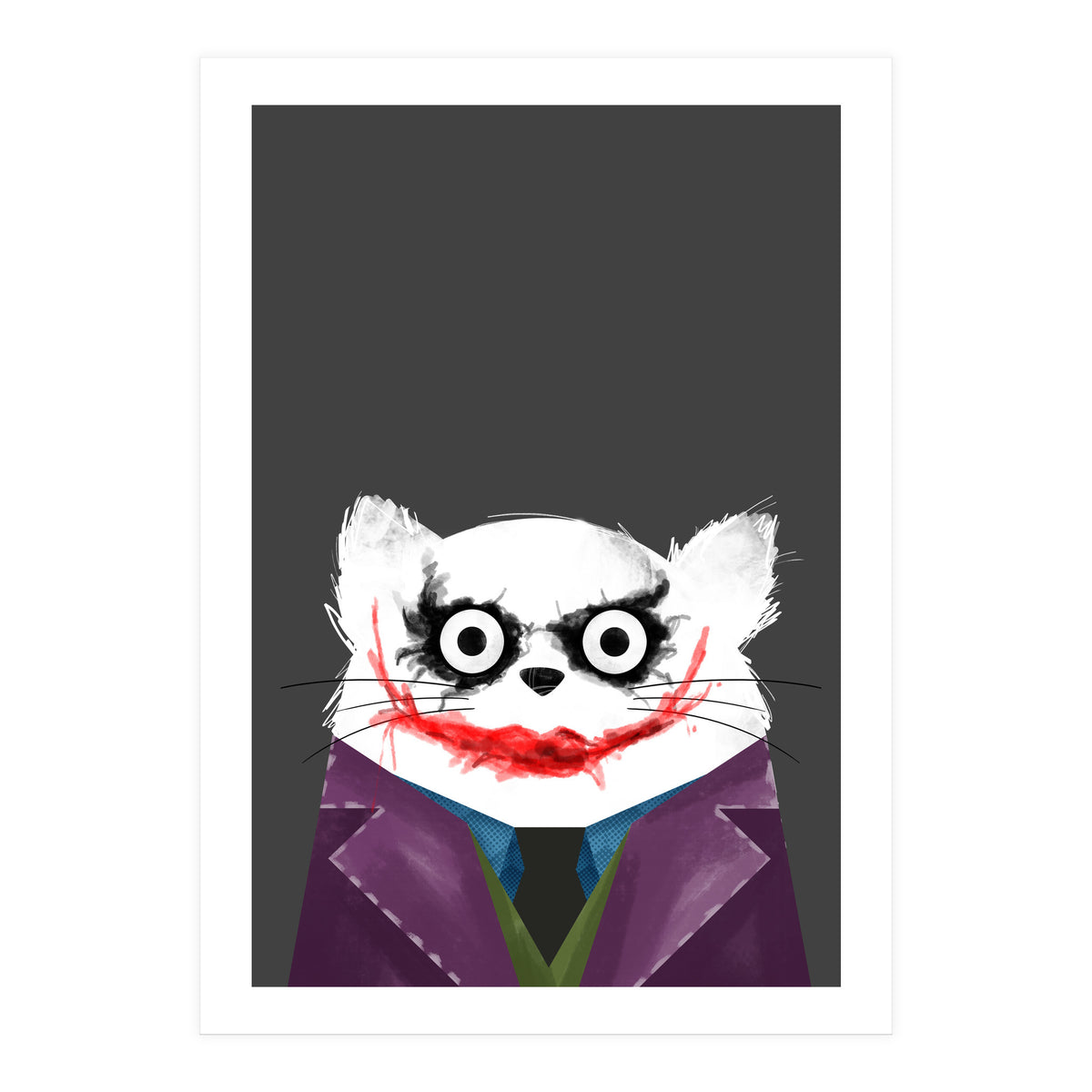 Doozal Cat Joker (Print Only)