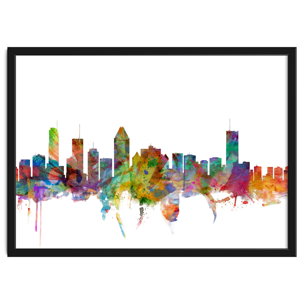 Montreal Canada Skyline