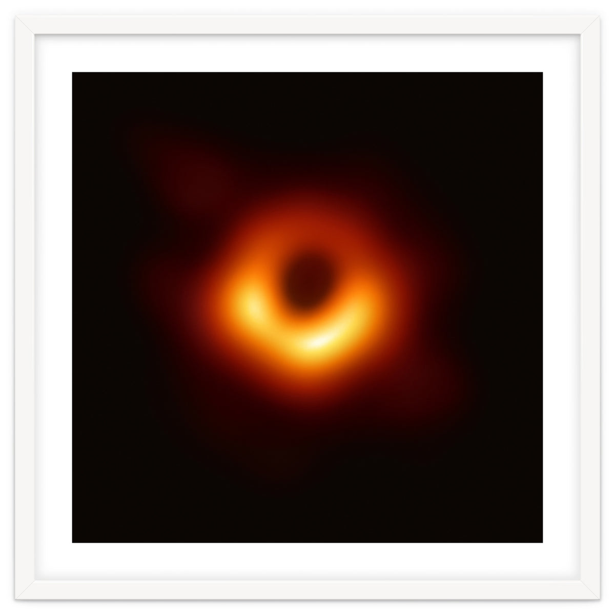 First Image of a Blackhole (Square Version)