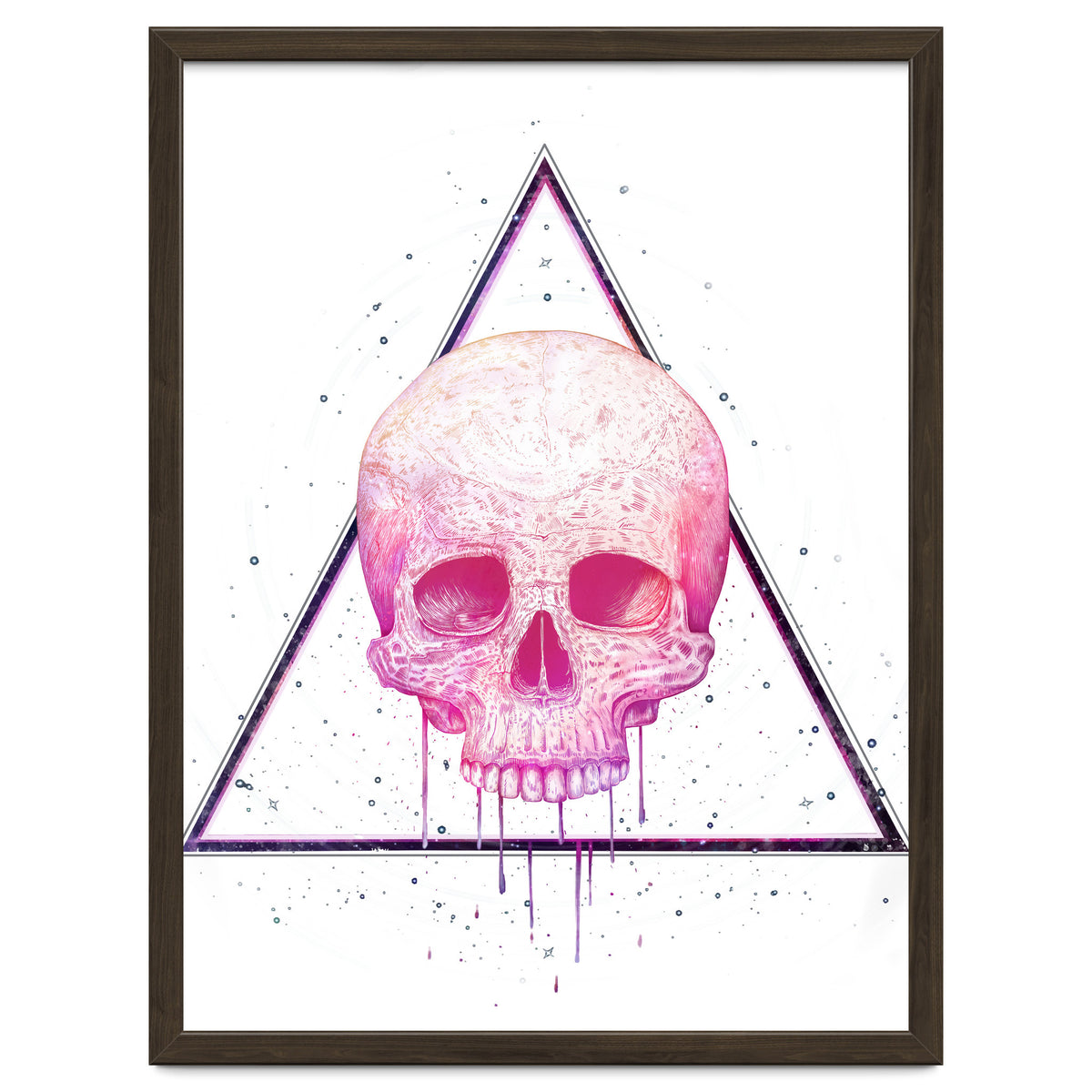 Skull In Triangle