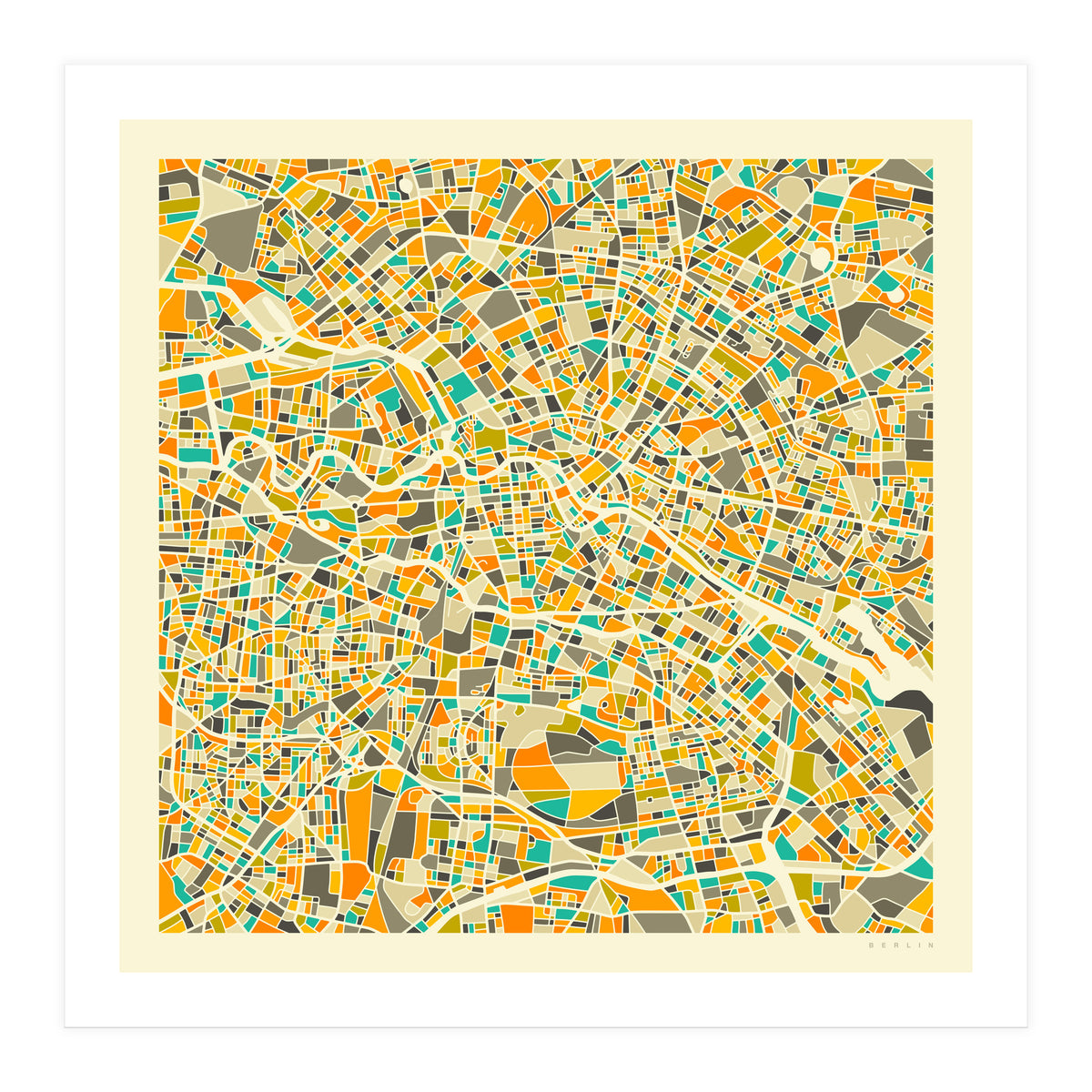 BERLIN MAP (Print Only)