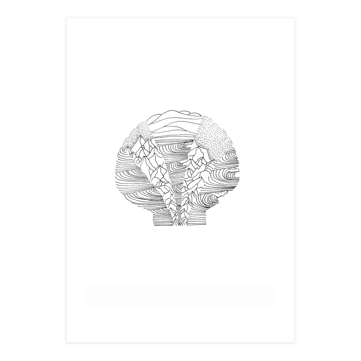 Salt&surf Scallop Waves (Print Only)