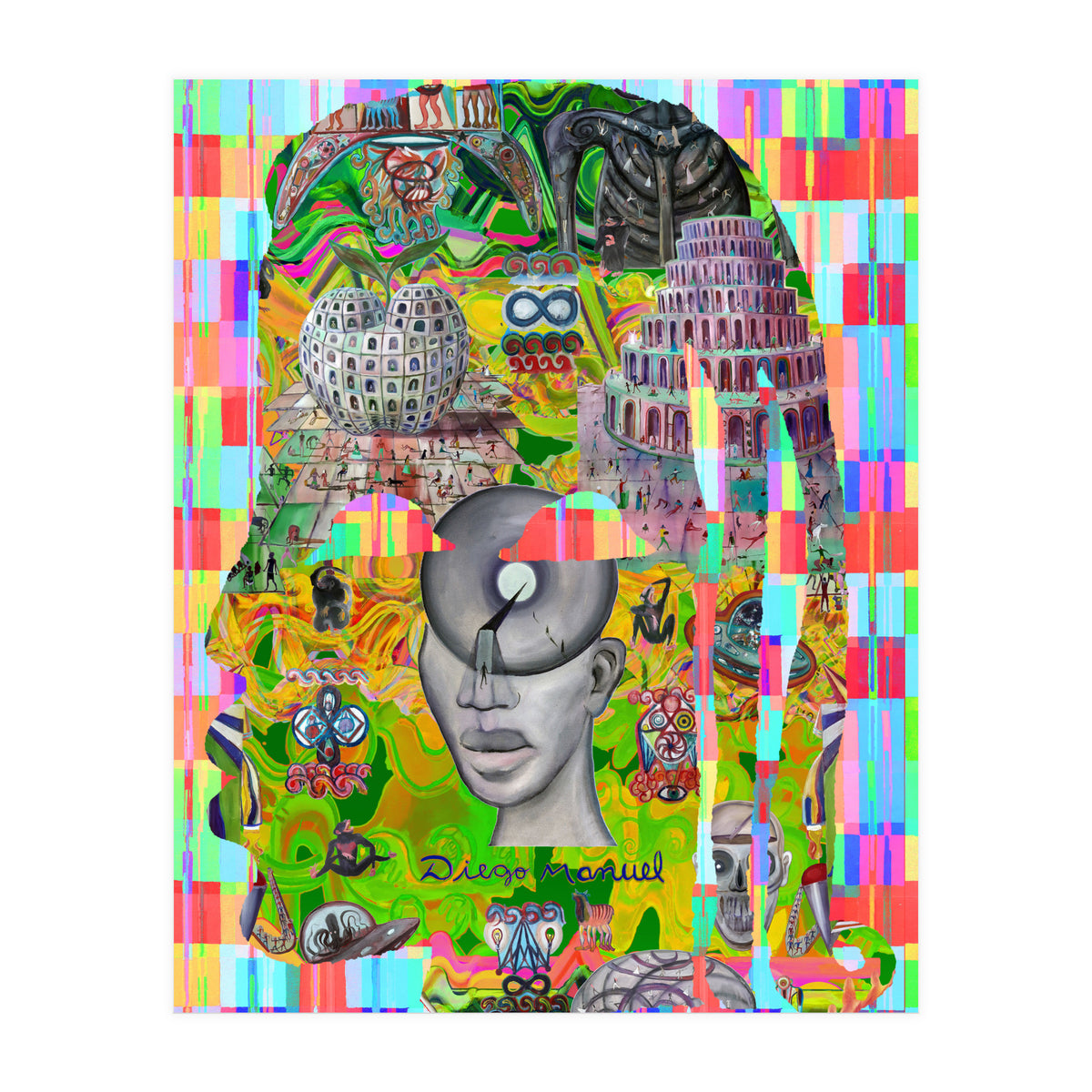 Abstracto Pop Nuevo B Nuevo 19 (Print Only)