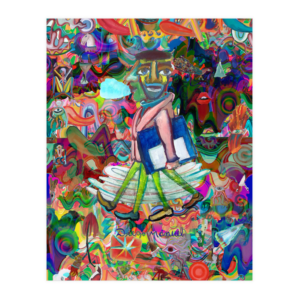 Graffitis 2021 Tapiz 62 C (Print Only)