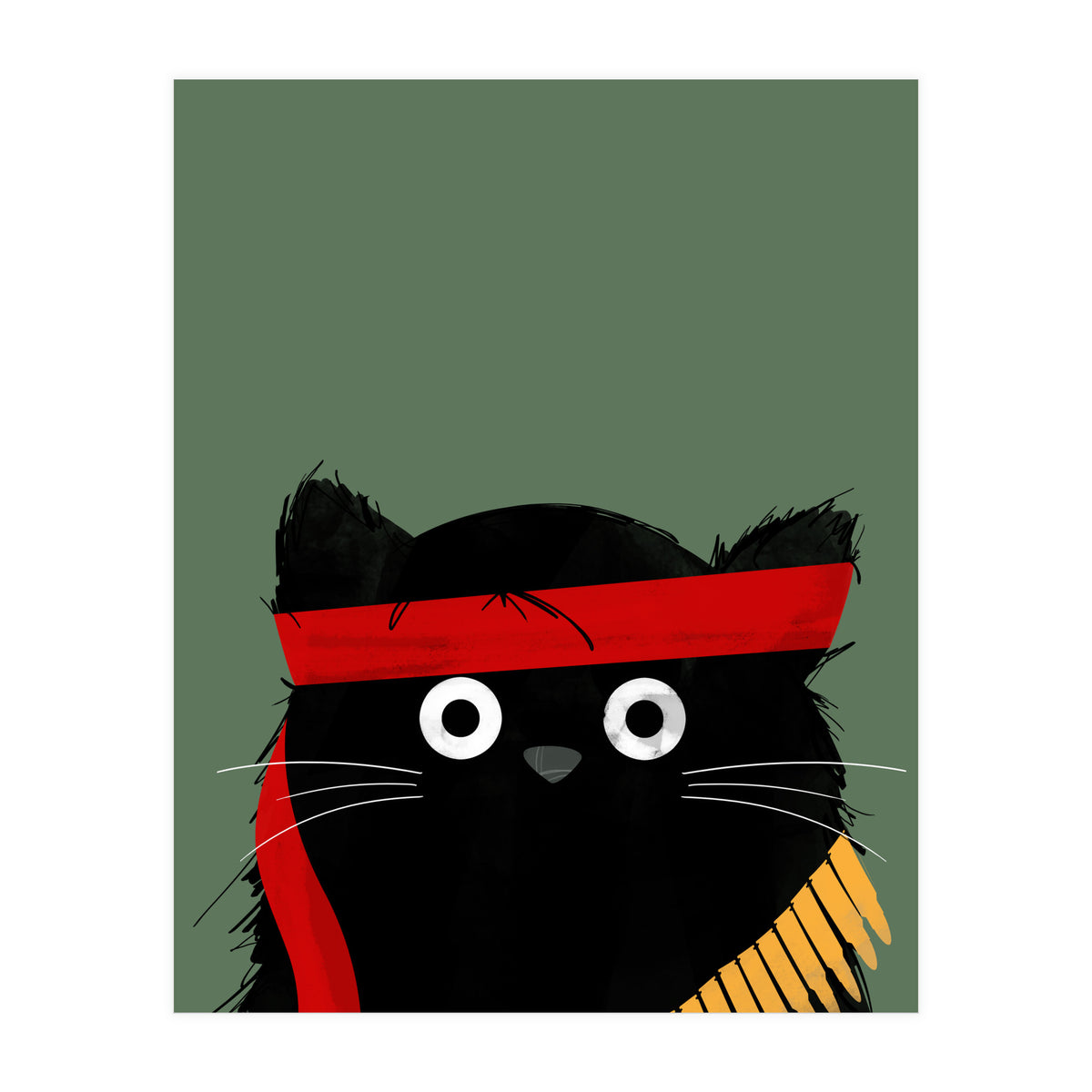 Doozal Cat Rambo (Print Only)