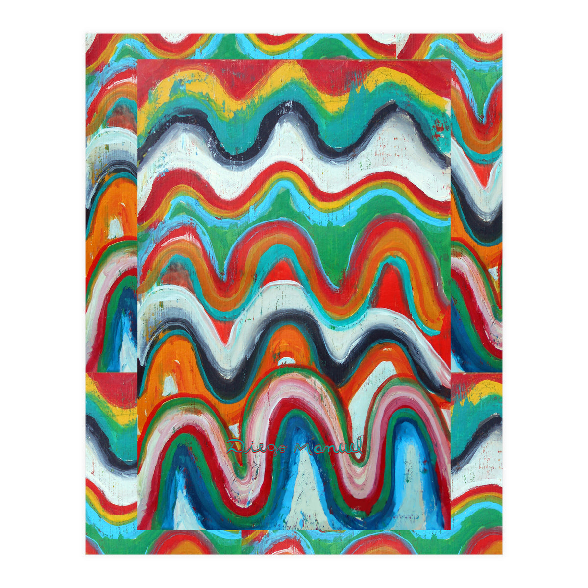 Pop Abstract A 6 (Print Only)