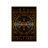 Ninja Shuriken (Print Only) thumbnail