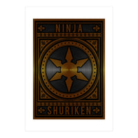 Ninja Shuriken (Print Only)