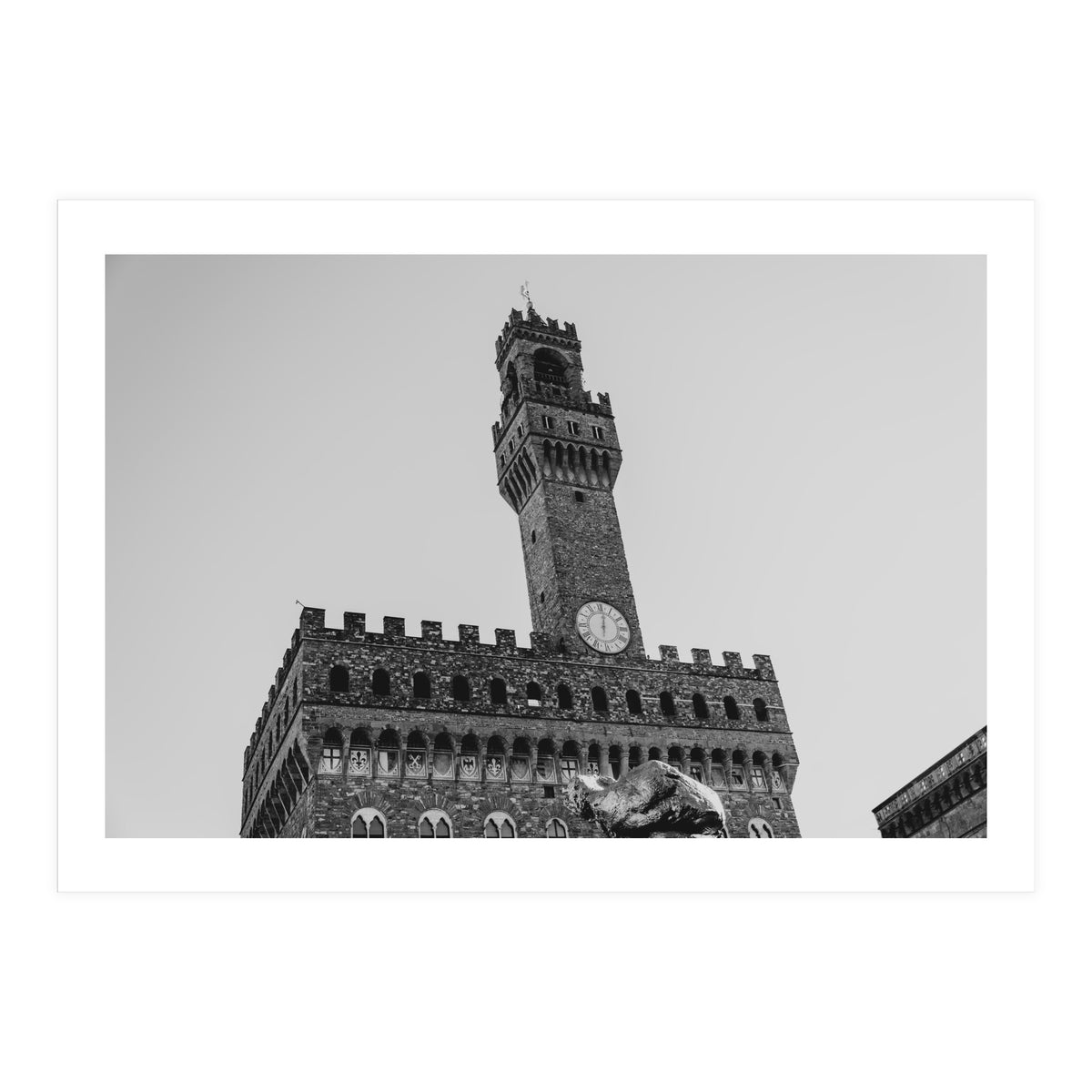 Italy in BW: Firenze 9 (Print Only)