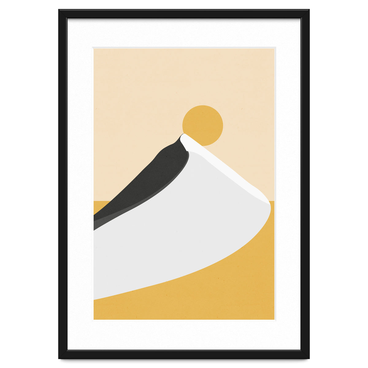 Abstract Dune - Golden Desert