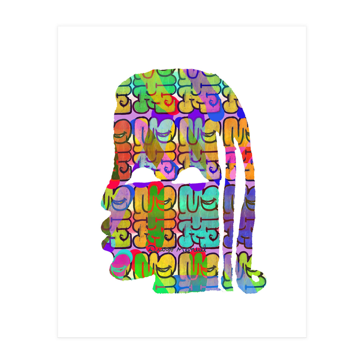 Abstracto Pop Nuevo B 7 Copia (Print Only)