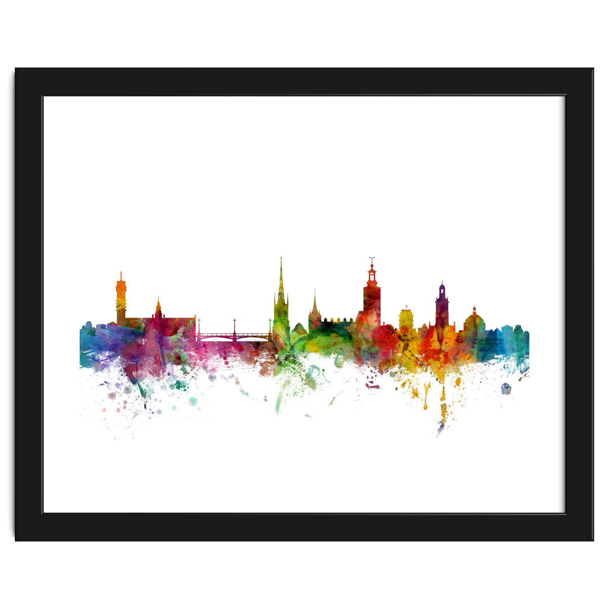 Stockholm Sweden Skyline