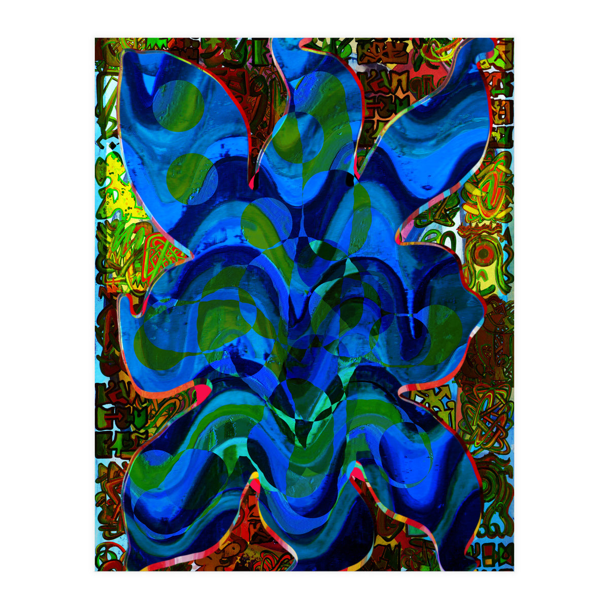 Pop Abstract 2023 Tapiz 106 (Print Only)