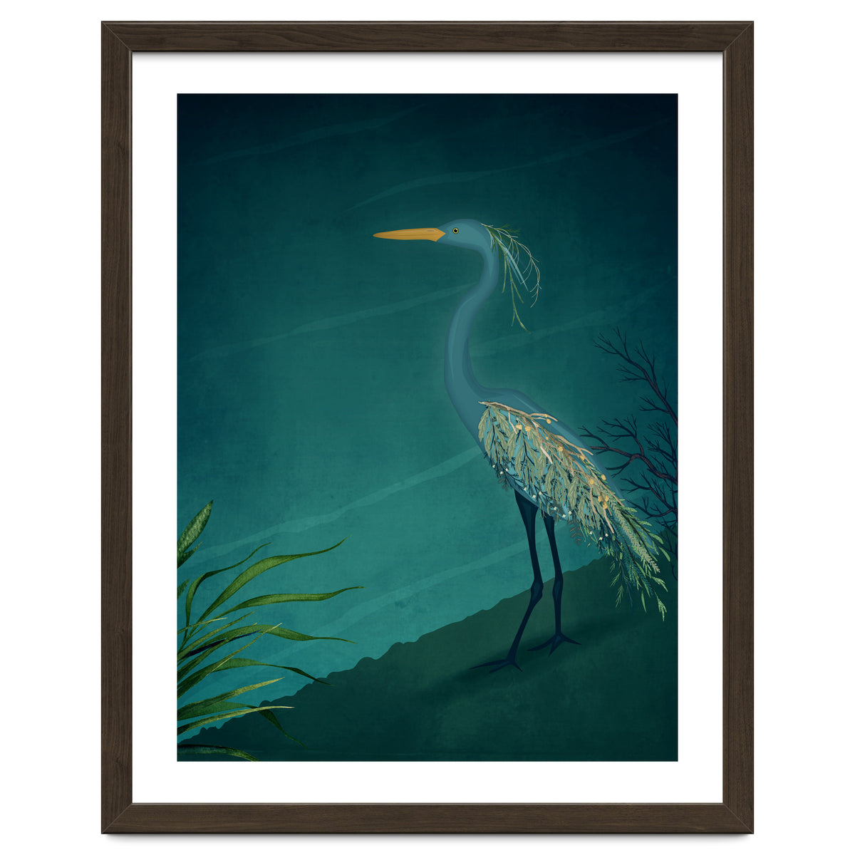 Camouflage:  The Crane