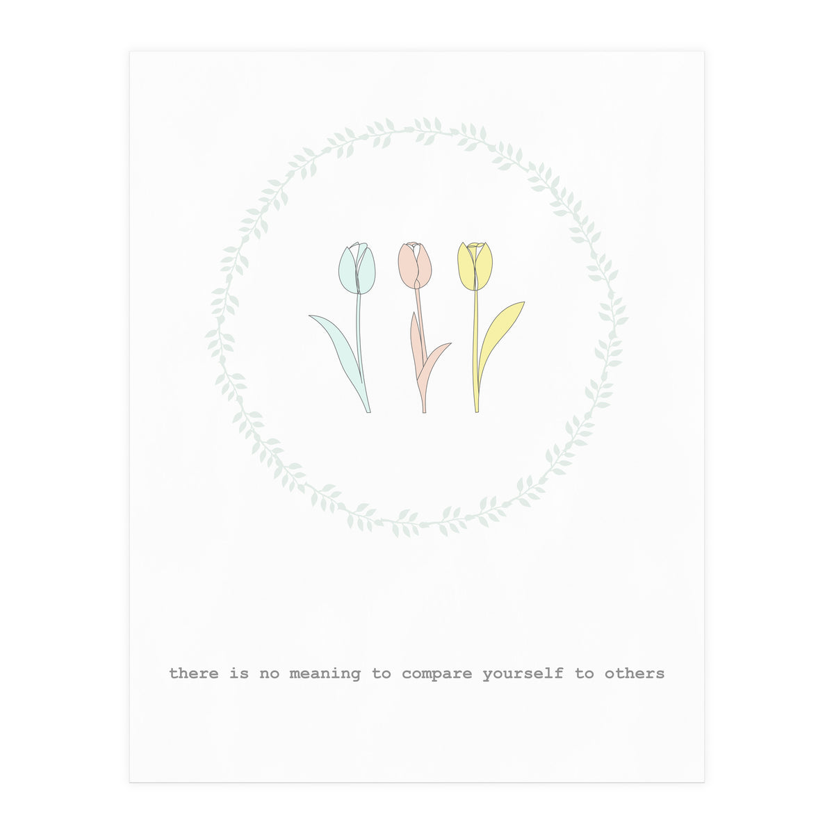 Tulip Flowers   (Print Only)