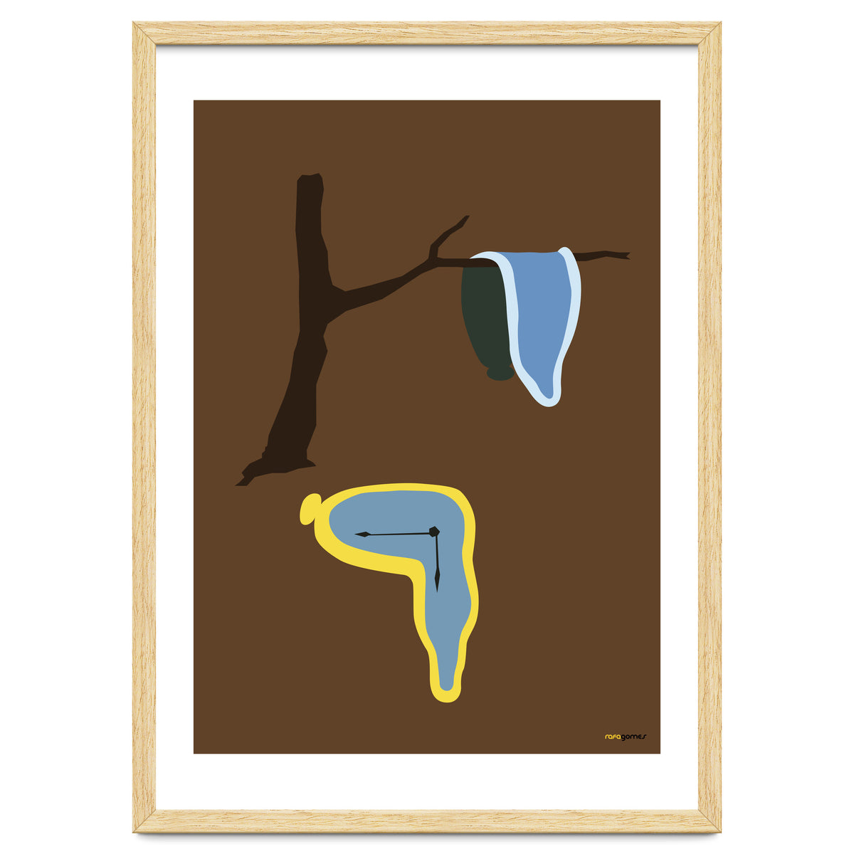 La Persistencia De La Memoria Minimalist