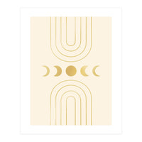 Gold Moon Phases (Print Only)