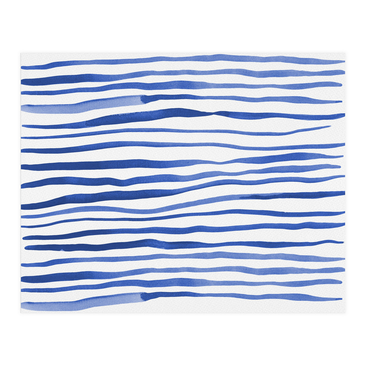 Irregular blue lines pattern (Print Only)