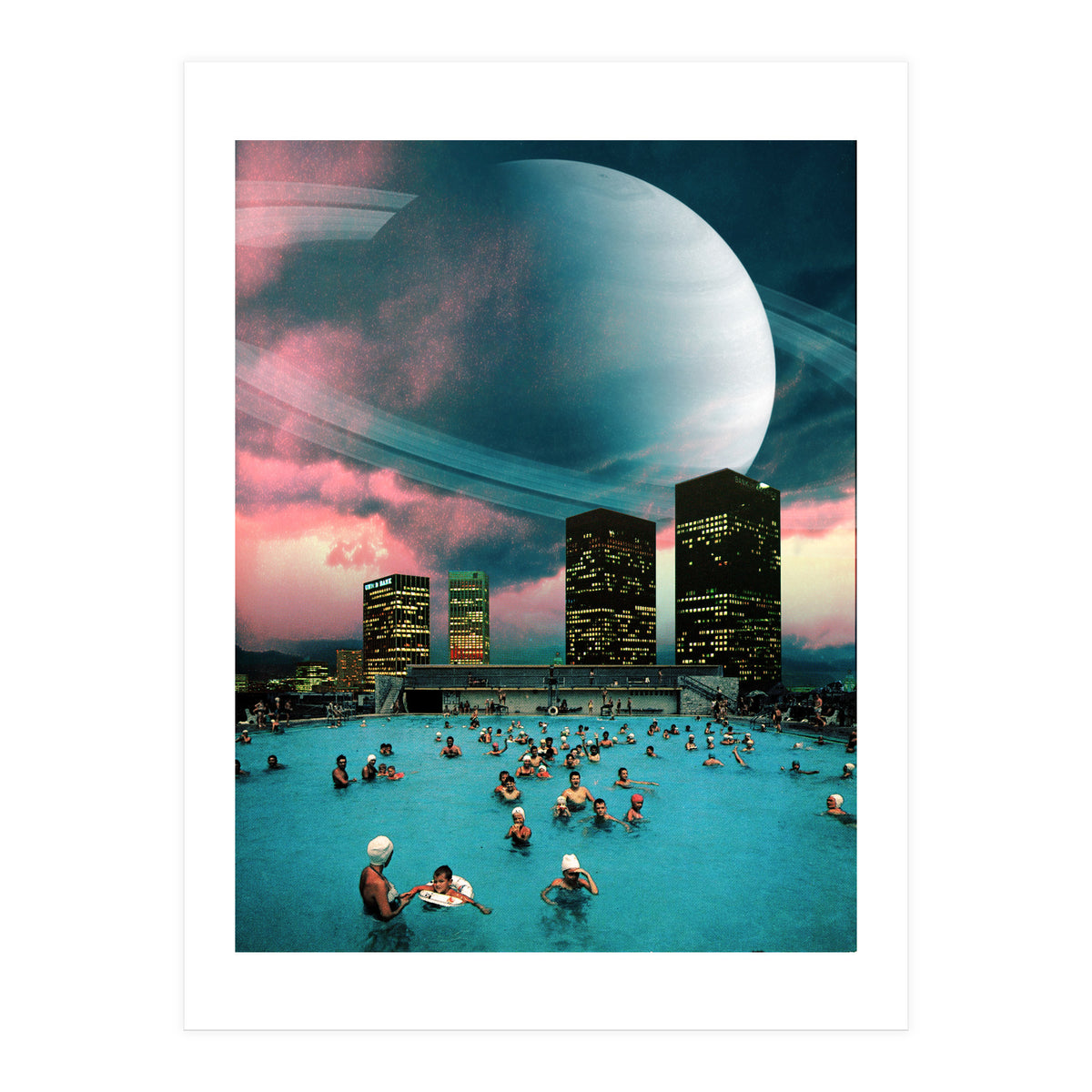 Evening Swim (Print Only)
