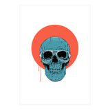 Blue Skull II (Print Only) thumbnail