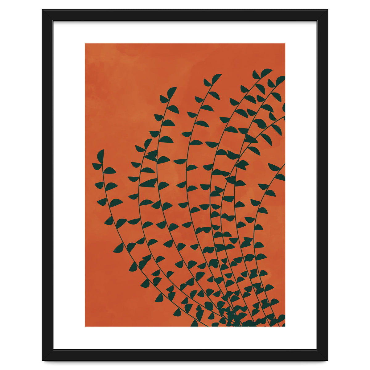 Boho Terracotta Plant Burnt Orange