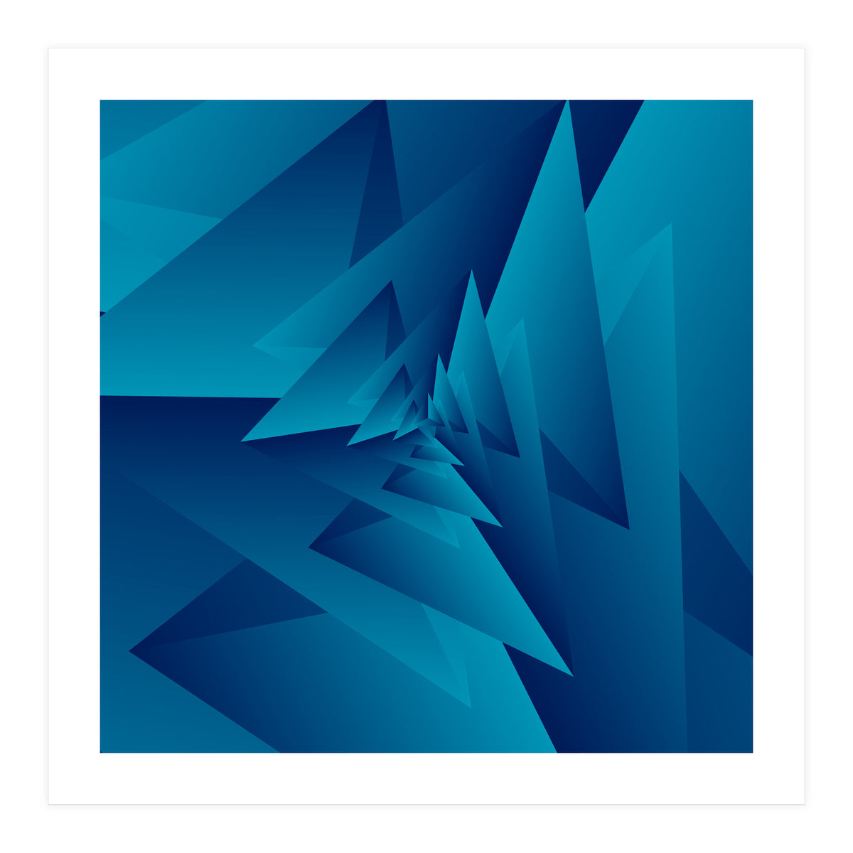 Crazy Traingle Pattern (Print Only)