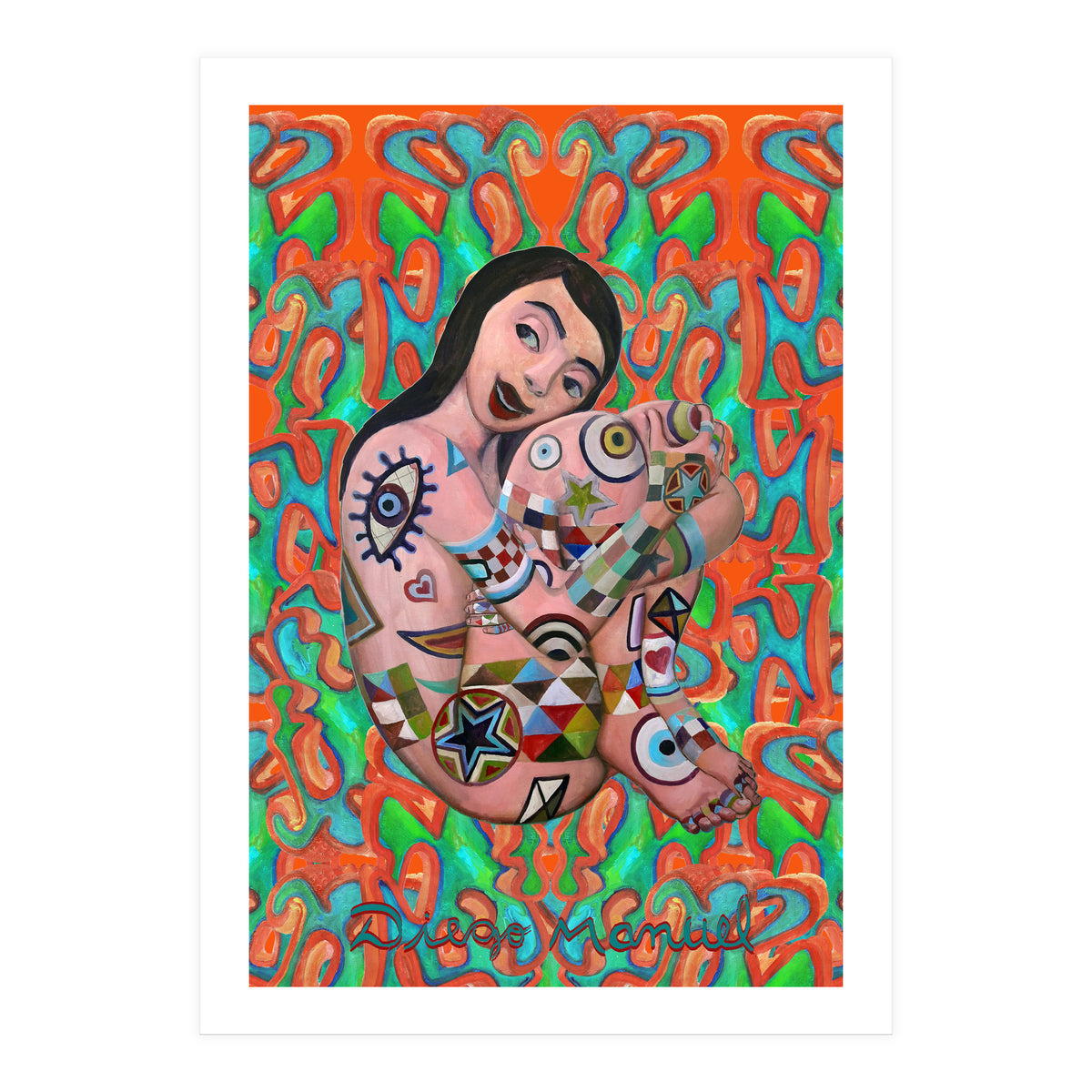 Chica Tatuada 2 B (Print Only)