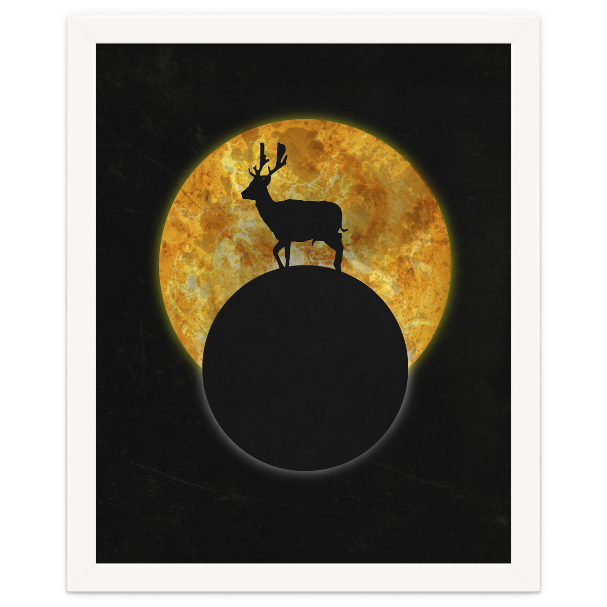 Deer On The Moon