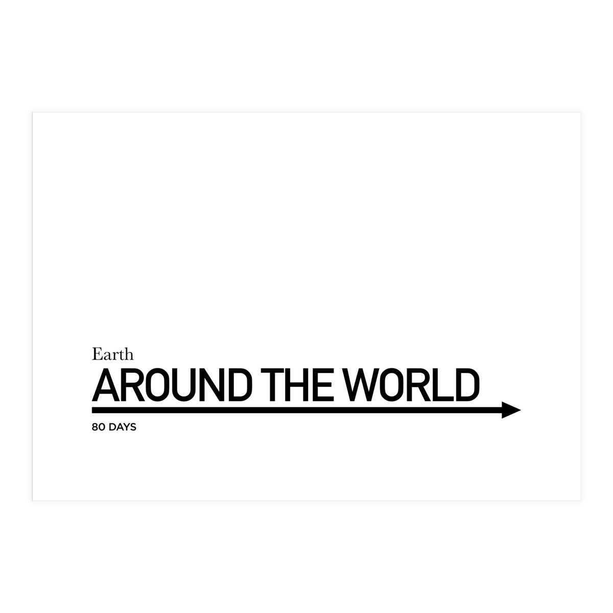 AROUND THE WORLD (Print Only)