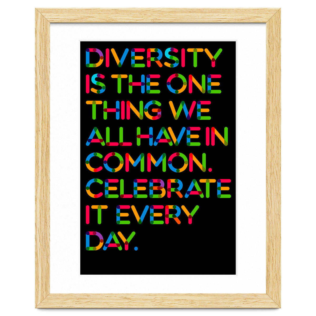 DIVERSITY (black Version)