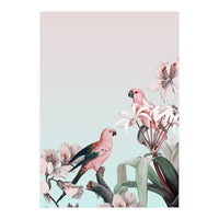 Pastel Parrots Paradise (Print Only)