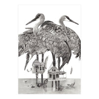 Crane Houses (Print Only)