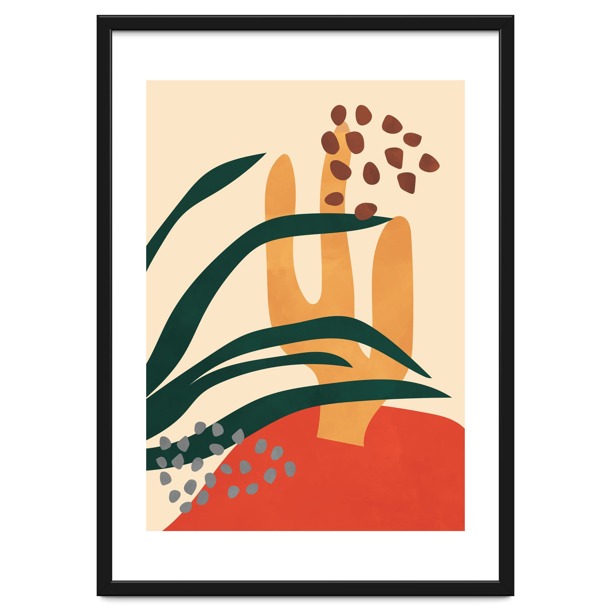 Abstract Scandi Botanical