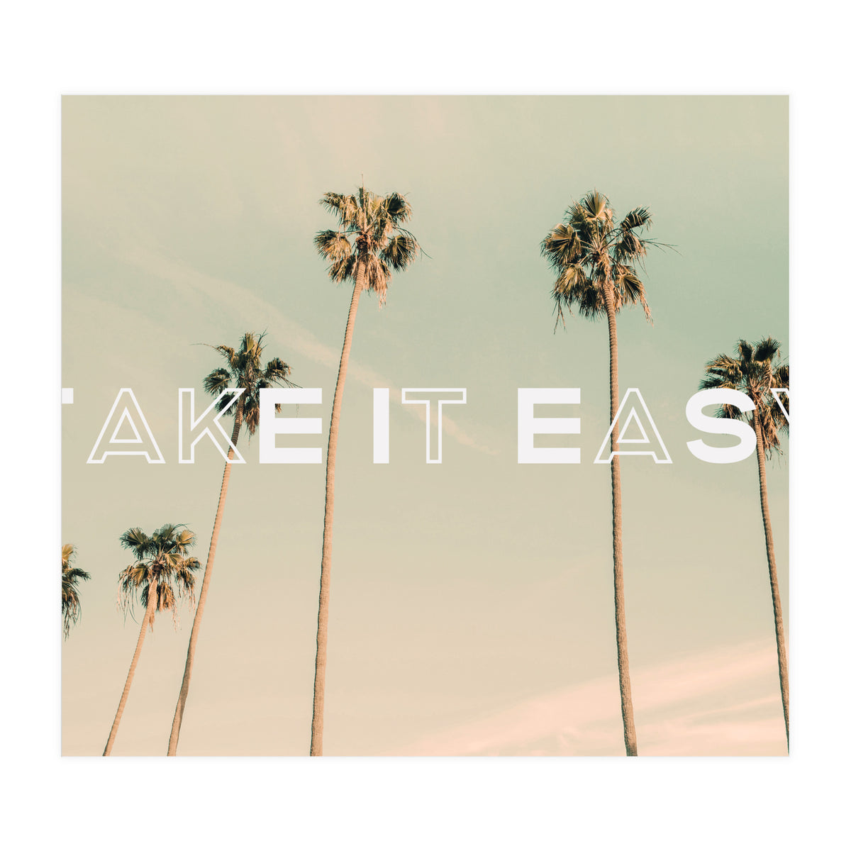 Take It Easy (Print Only)