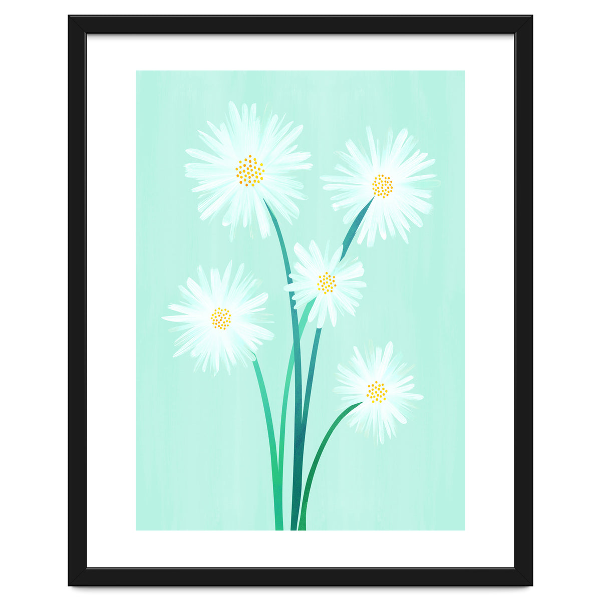 Mint Wildflower Bouquet