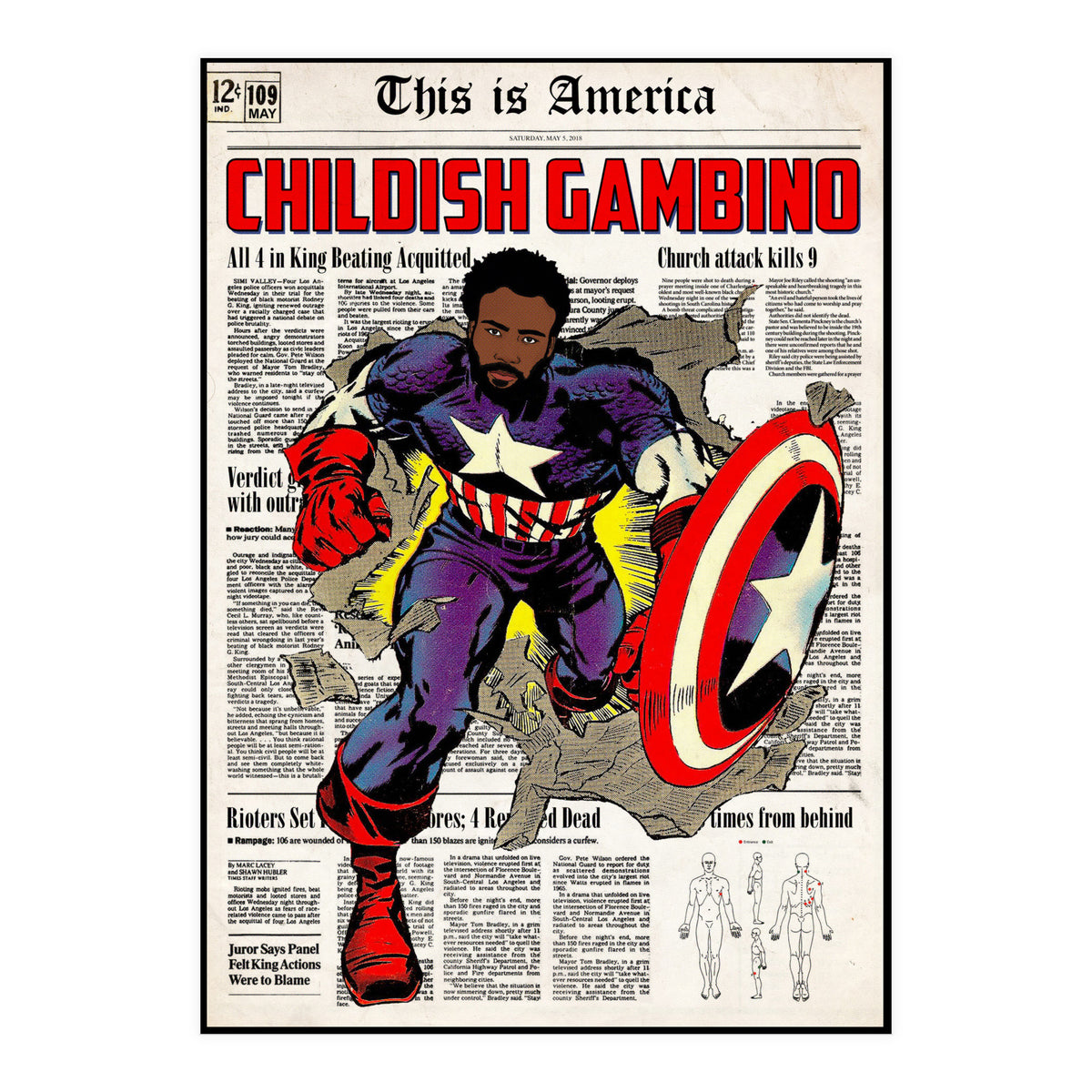 Dangerous Gambino (Print Only)