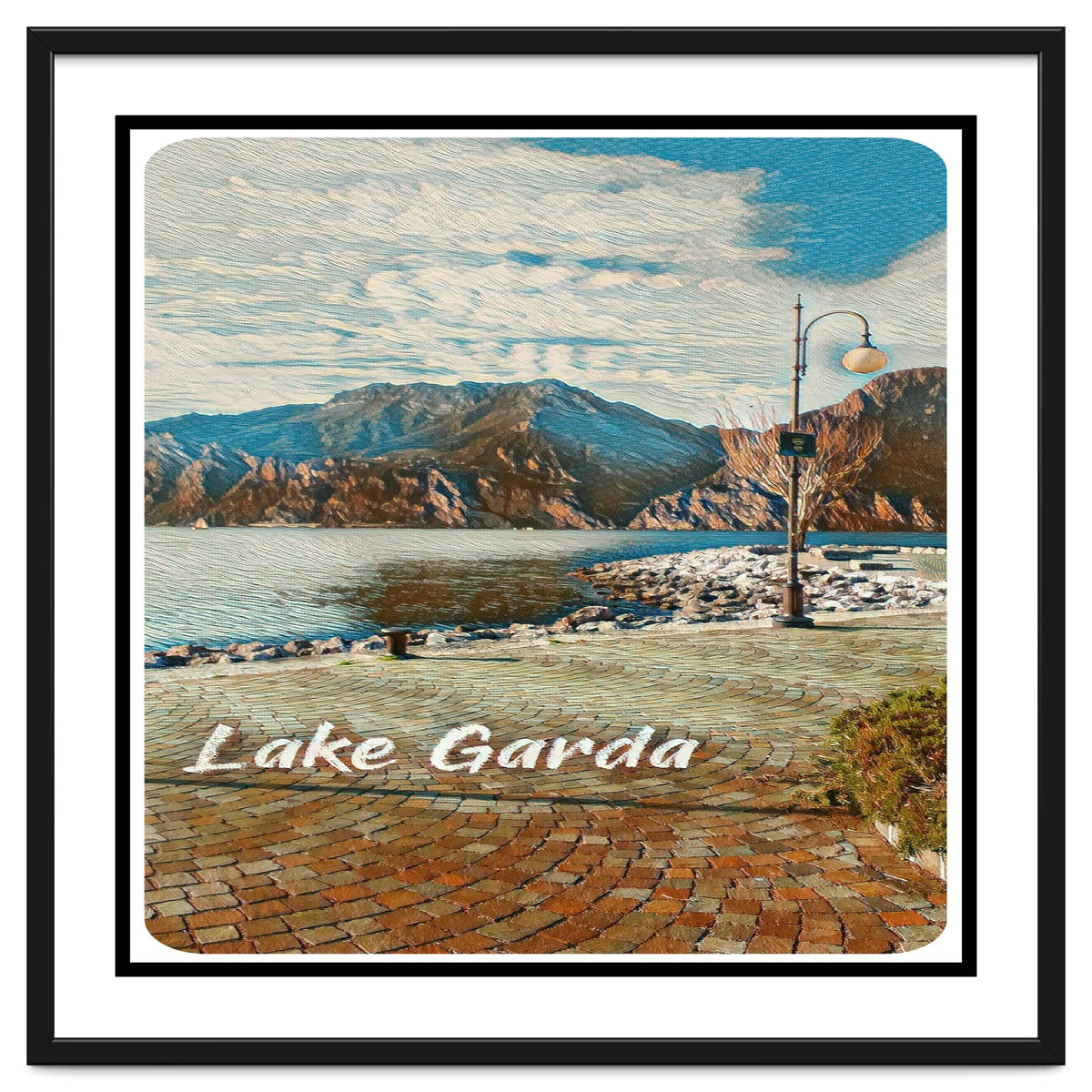 Calm Day On Lake Garda