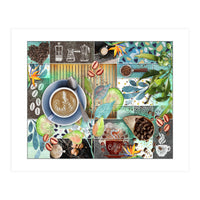 Coffee Shop Collage (Print Only)