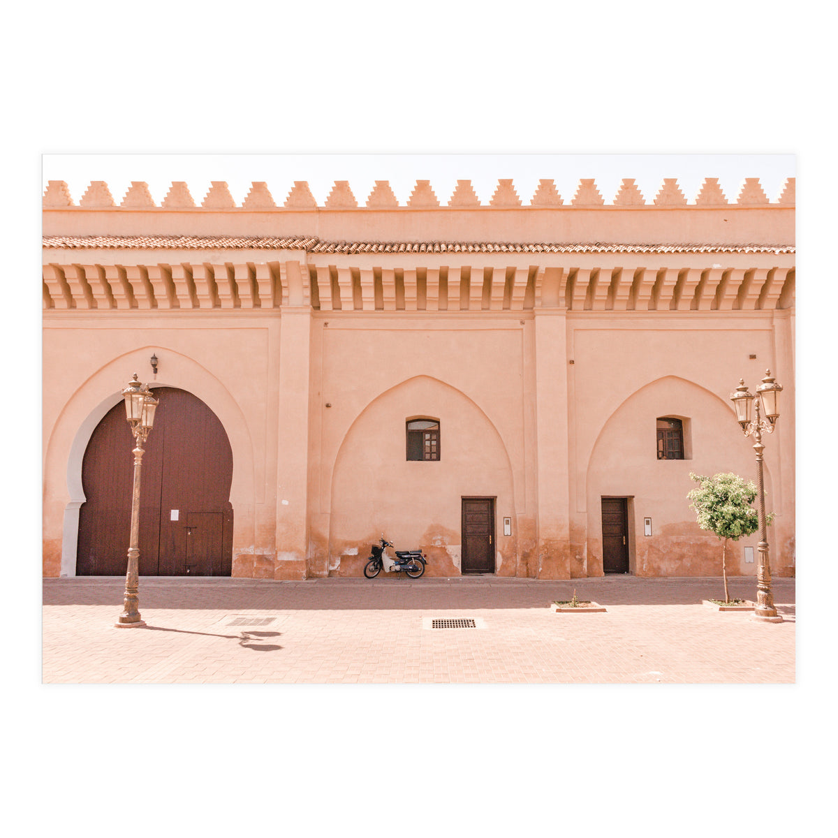 Moroccan Street Marrakech (Print Only)