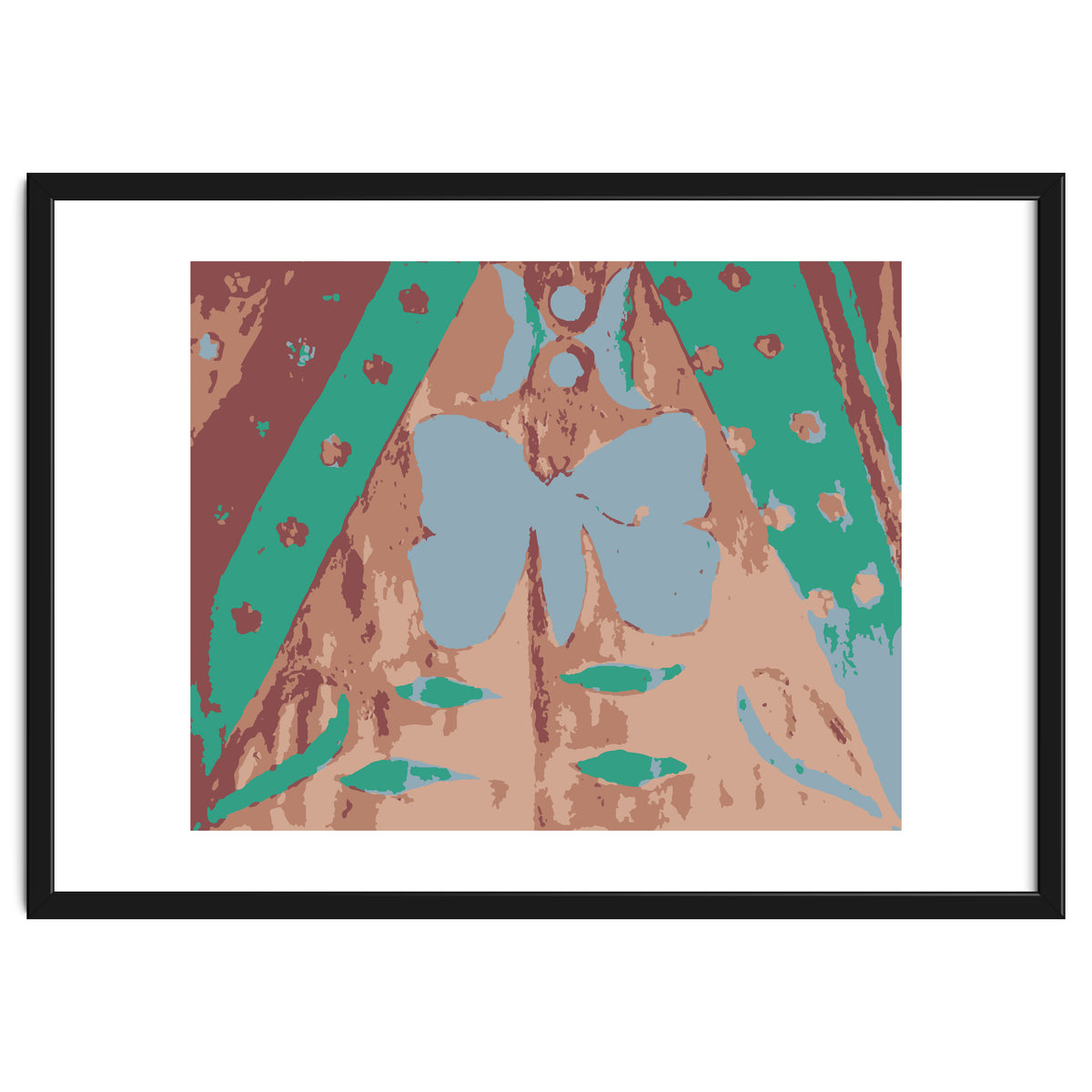 Butterfly Flower Array Art