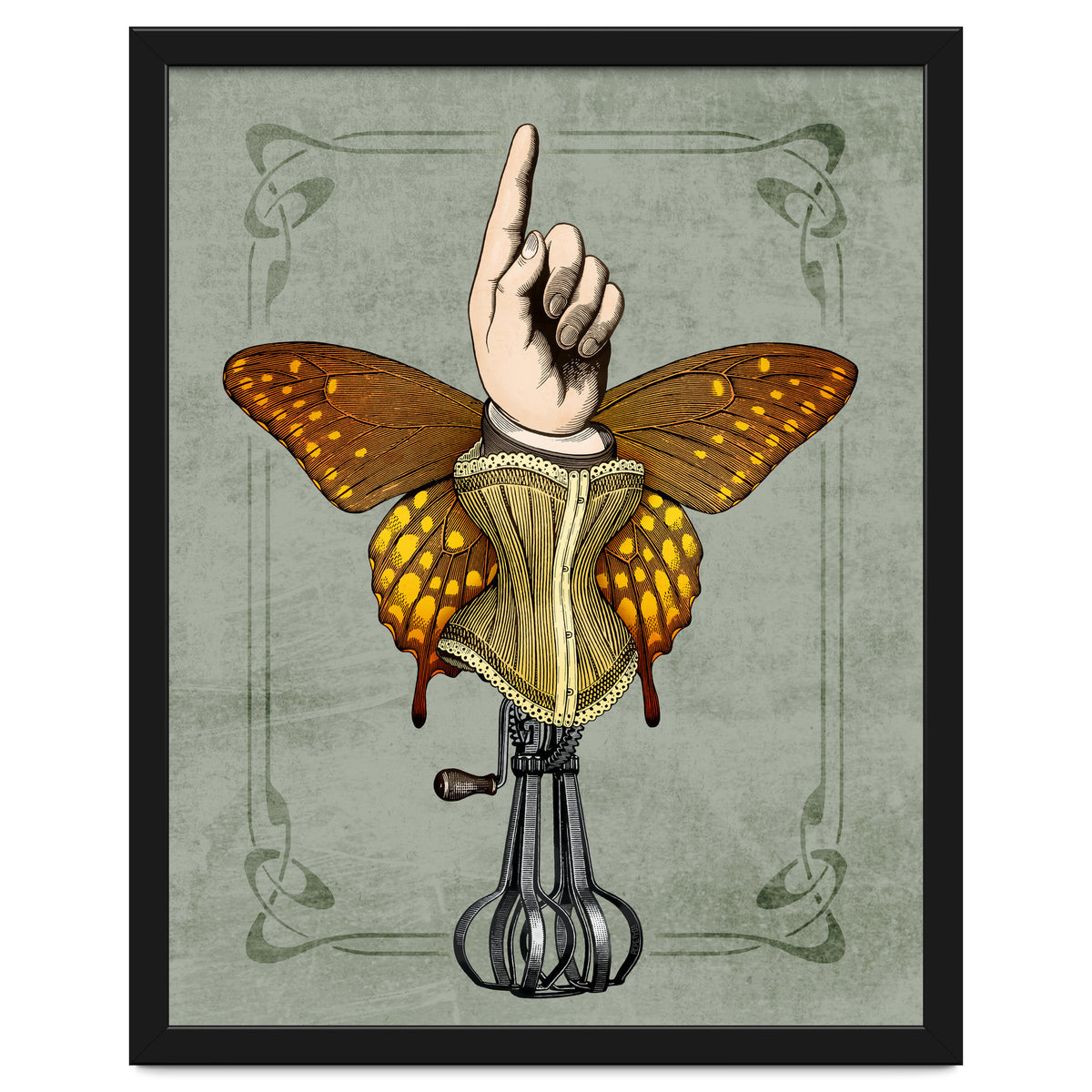 Butterhand Portrait