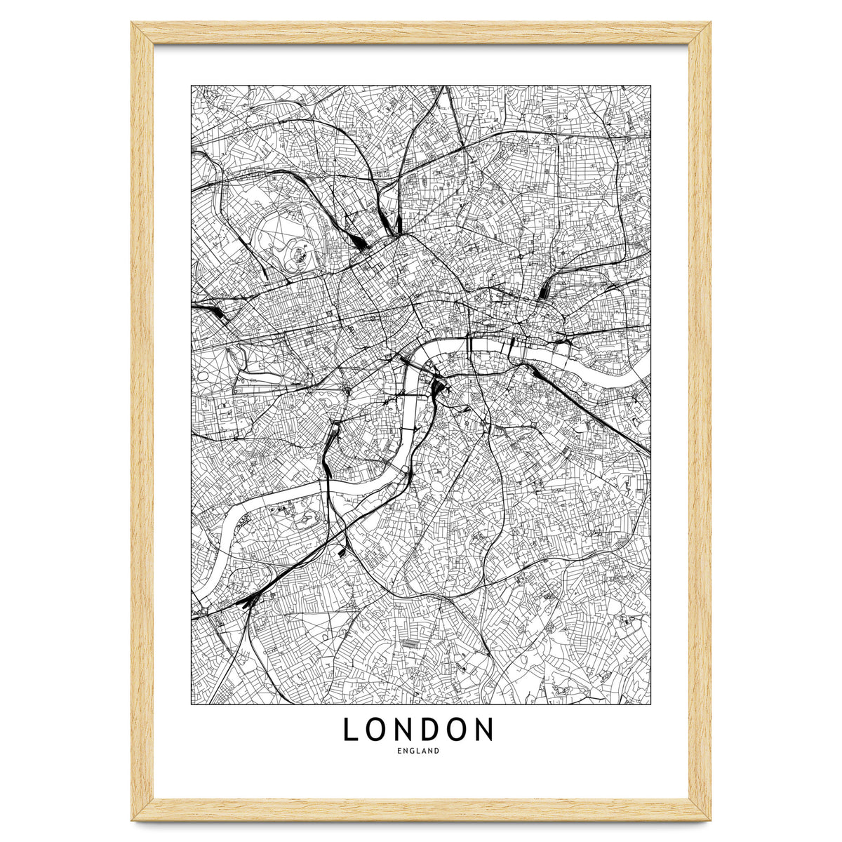 London White Map