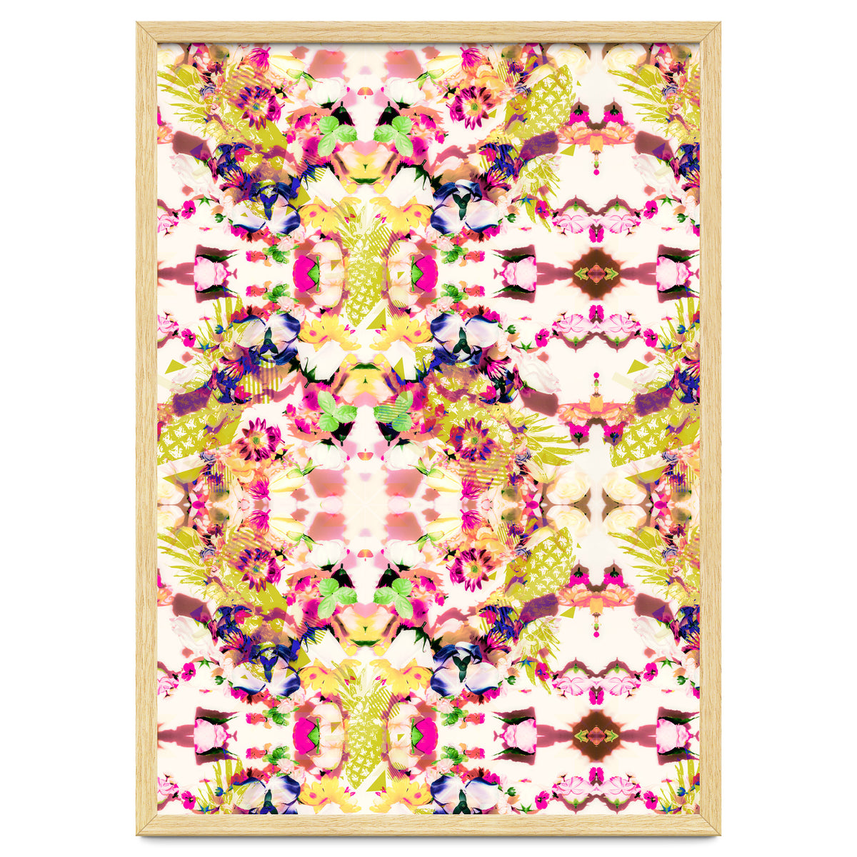 Painting mosaic - Abstract nature