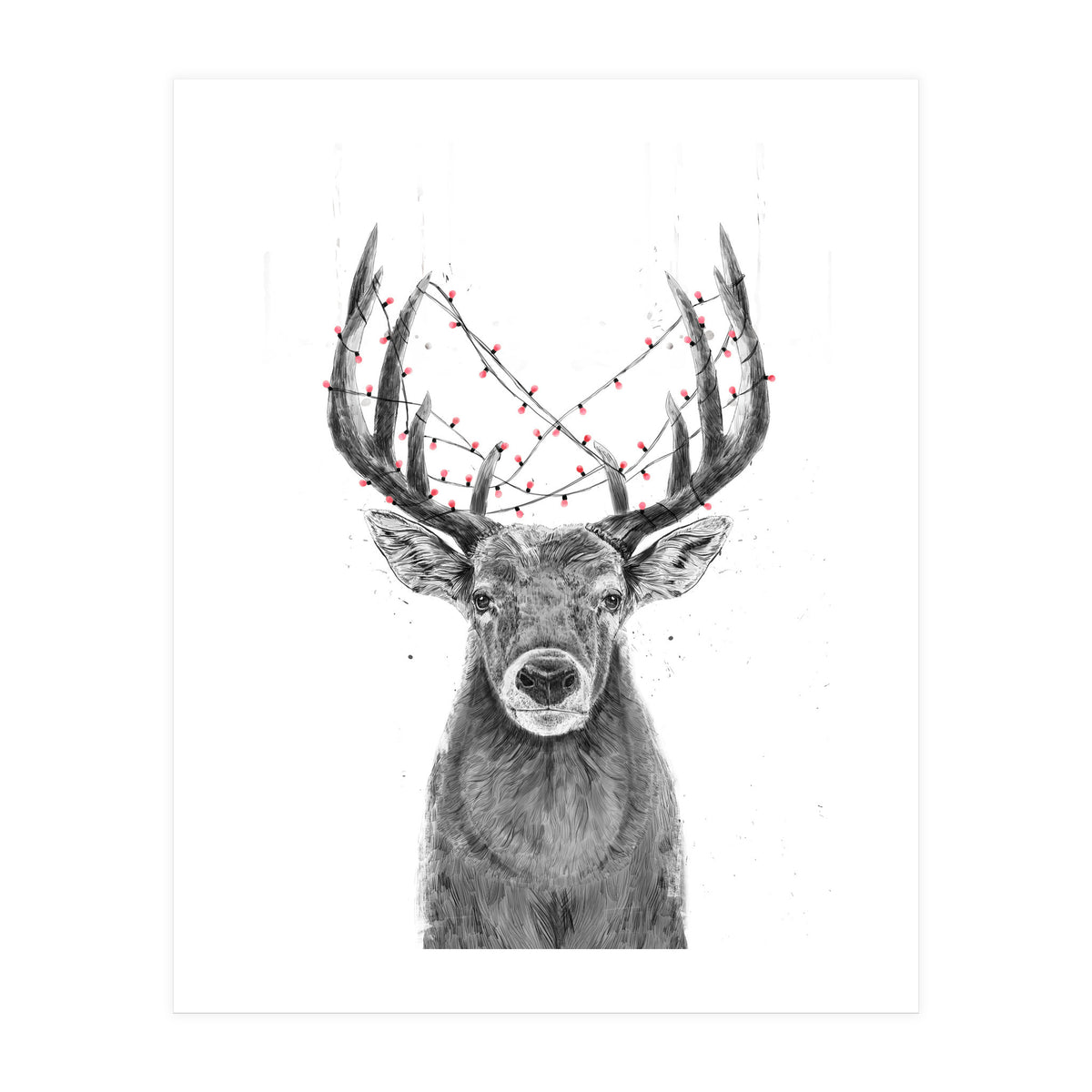 Xmas Deer (Print Only)