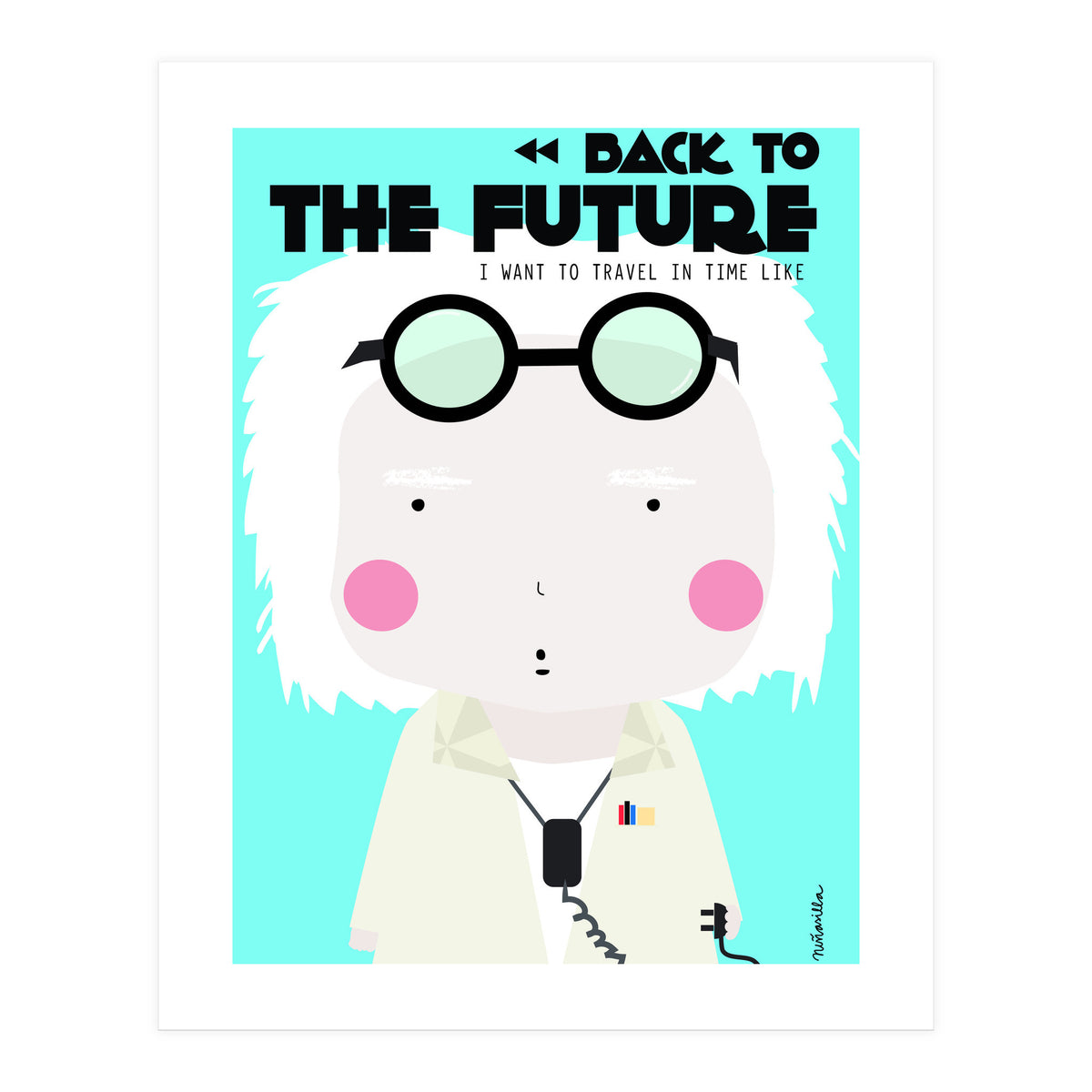 Back to the Future (Print Only)