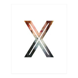 Letter X - (Impress) (Print Only) thumbnail