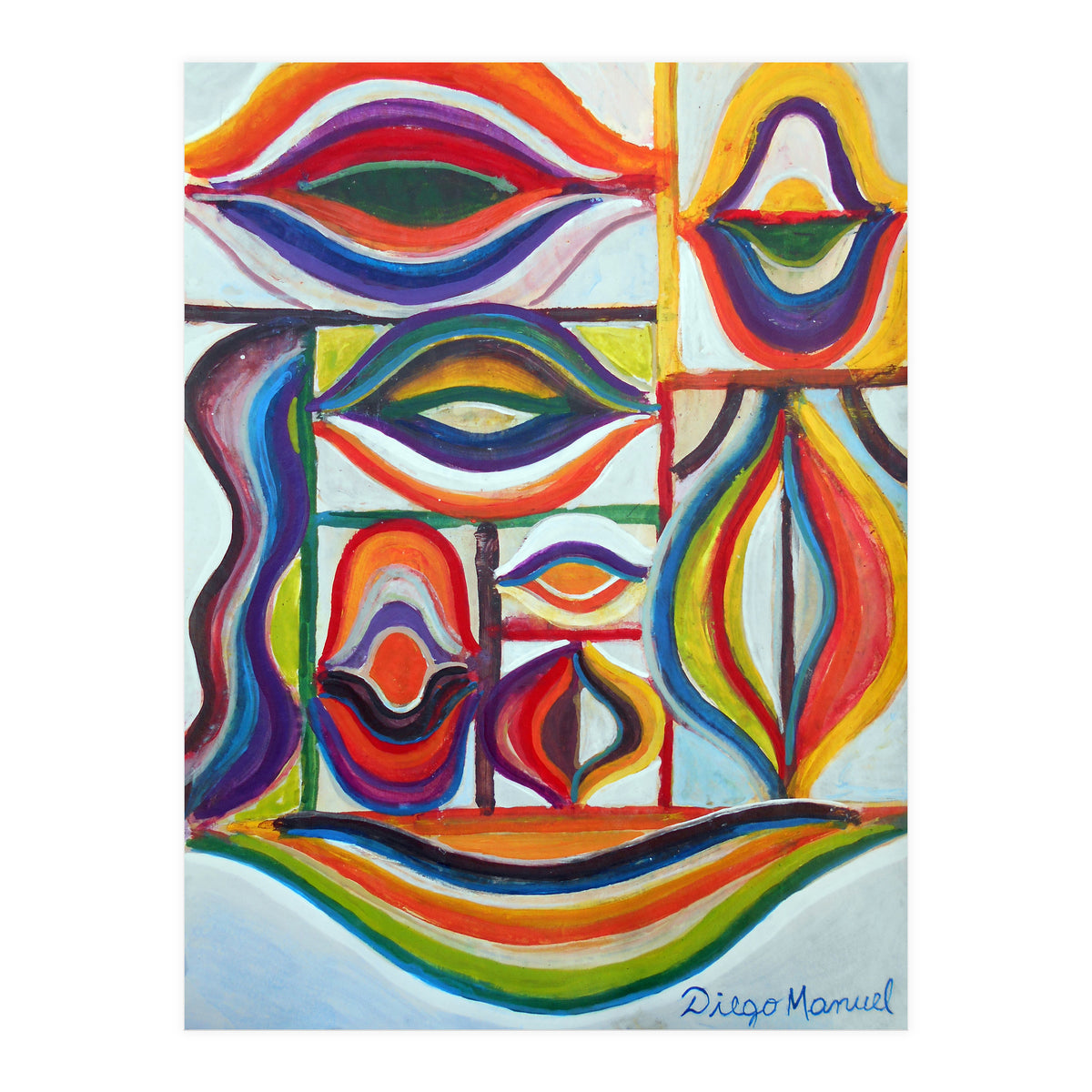 Ondas Cromaticas (Print Only)