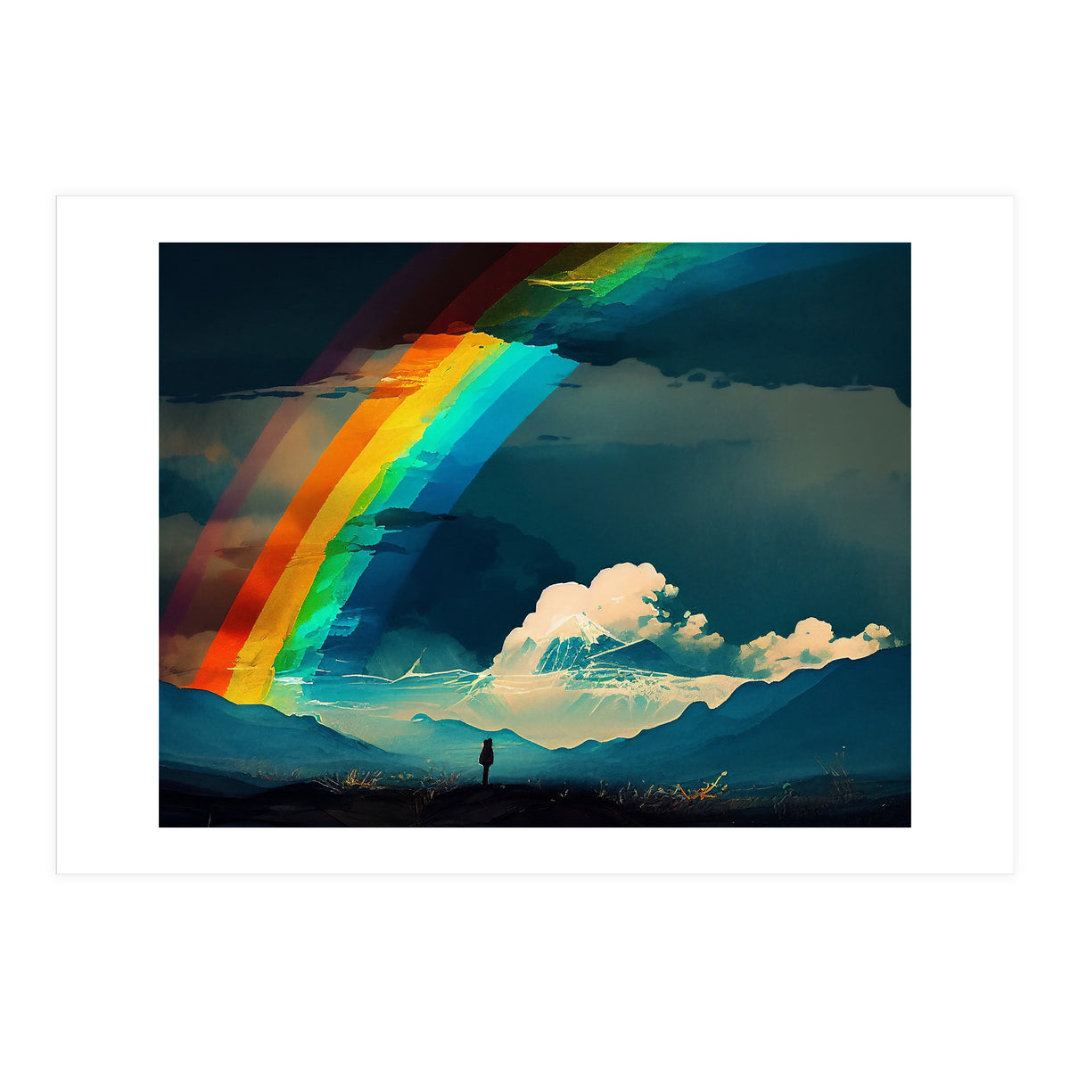 Rainbow On The Horizon (Print Only)