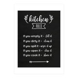 Kitchen Rules (Print Only) thumbnail