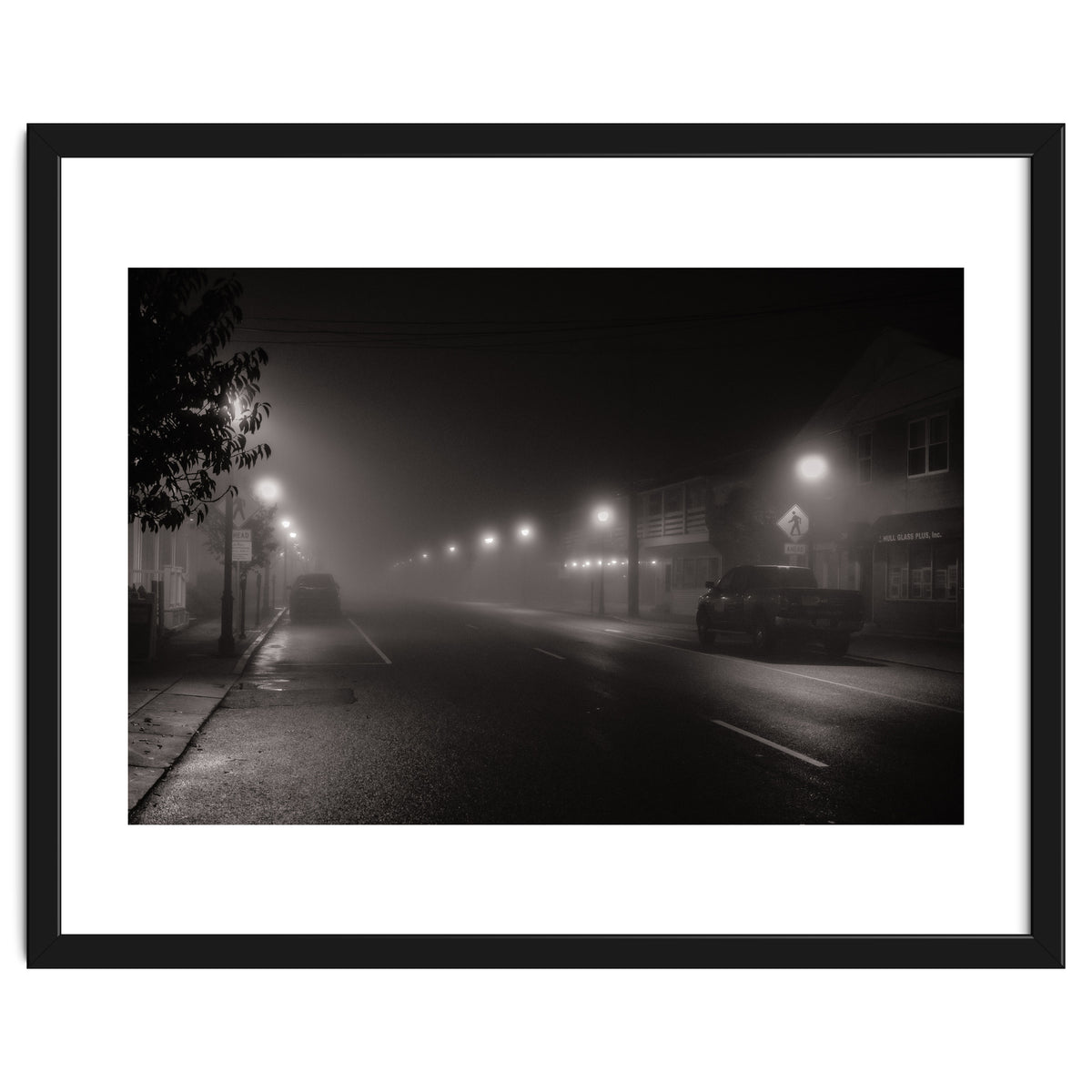 Foggy evening, Hull, Massachusetts